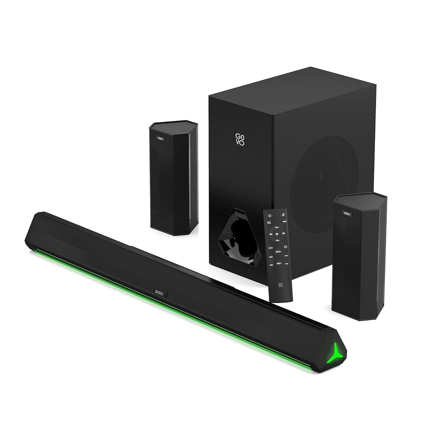 GOVO GOSURROUND 950 | 280W Sound bar | 5.1 Channel Home Theatre with 6.5